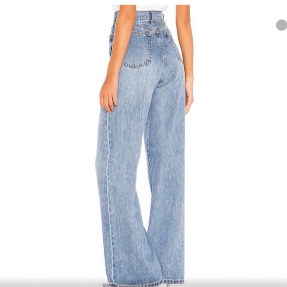 WeWoreWhat High Rise Wide Leg Jeans Light Wash size 25 - Picture 2 of 16